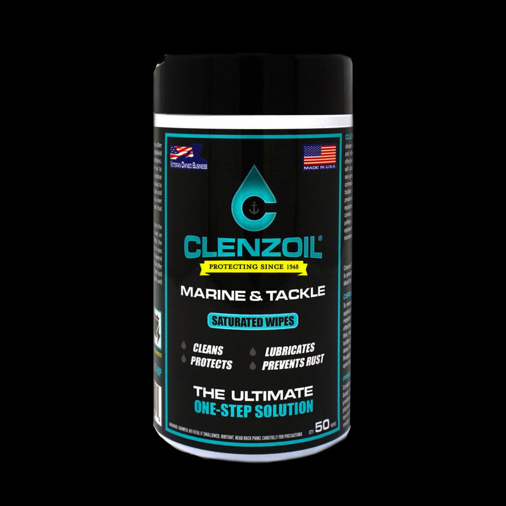 Clenzoil Marine & Tackle – Saturated Wipes